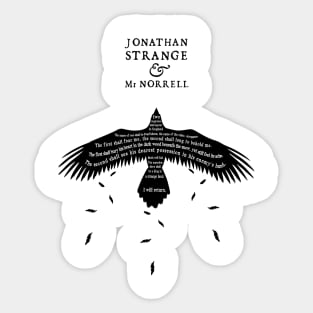 Jonathan Strange & Mr. Norrell Sticker